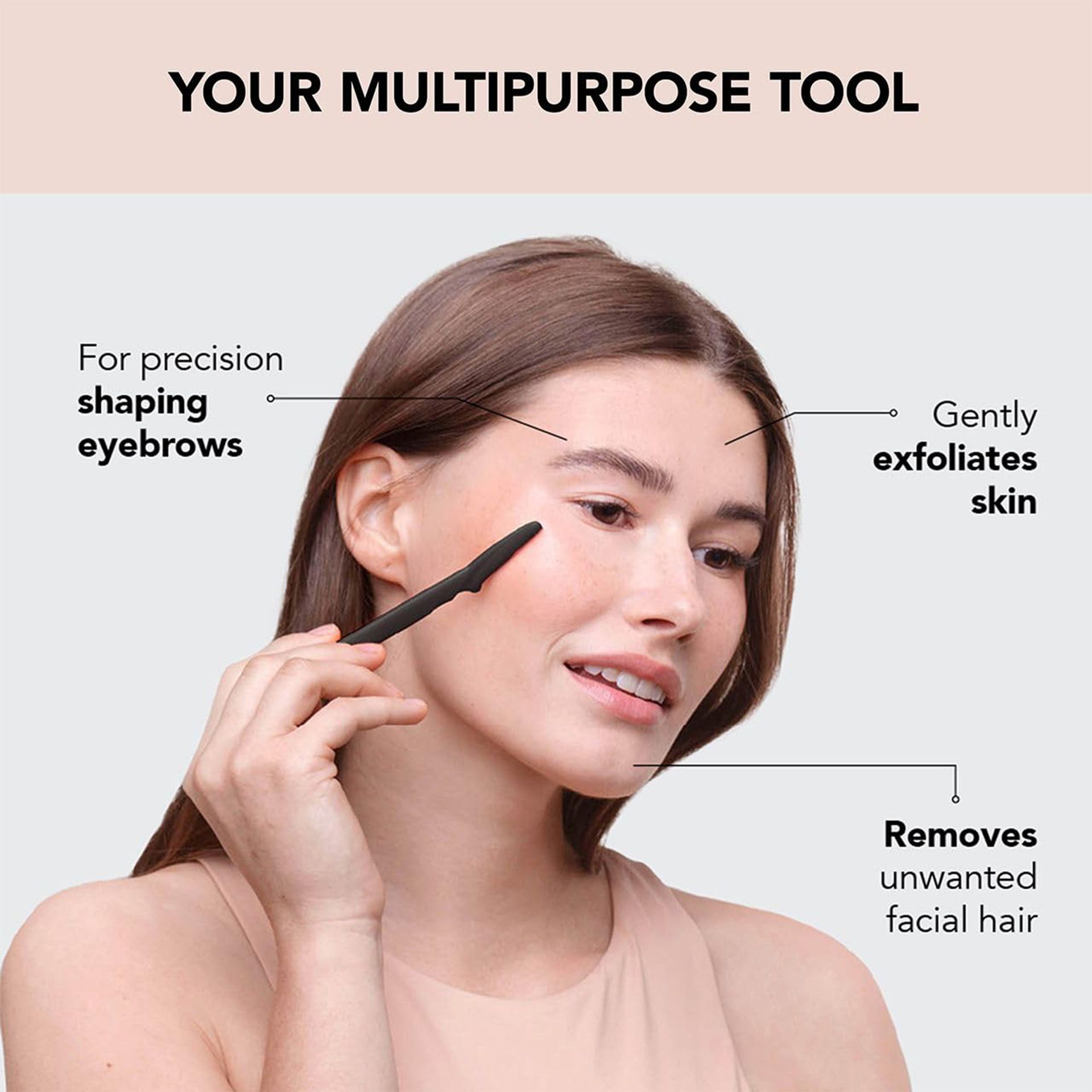 40Pcs Eyebrow Trimmer Makeup Beauty Tools Safe Eye Brow Razor Face Body Hair Removal Shaver Blades Woman Eyebrows Shaping Knife