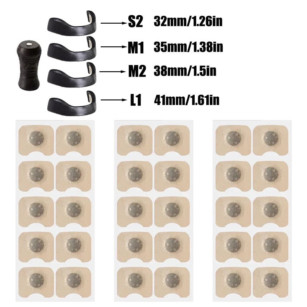 Magnetic Nasal Dilator Anti Snoring Nose Strips,Boost Oxygen Intake,Sleep Nasal Breathing Dilators Starter Kit