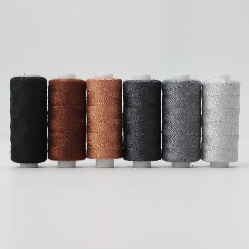 6pcs/Pack Assorted Colors Sewing Thread Polyester Sewing Thread, For Domestic DIY Sewing And Embroidery