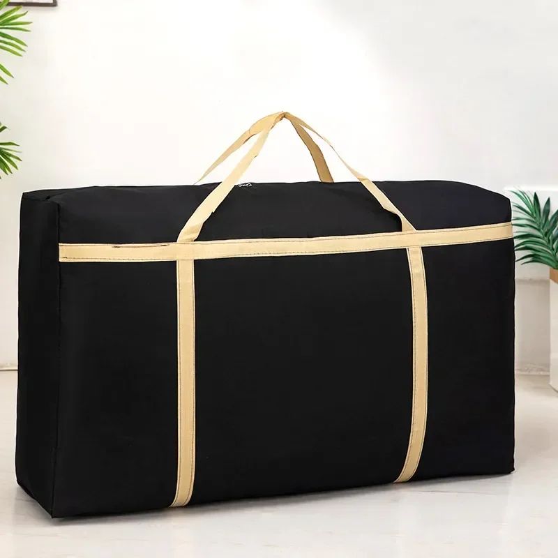 Oxford Cloth Moving Packing Bag Travel Luggage Bag Large Capacity Sturdy Waterproof Clothes Quilts Luggage Storage Bag
