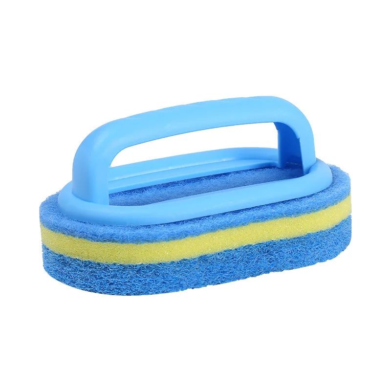 1/3PCS Household Cleaning Brush Magic Handle Sponge Easy Cleaning for Kitchen Bathroom Toilet Wall Window Cleaning Tools