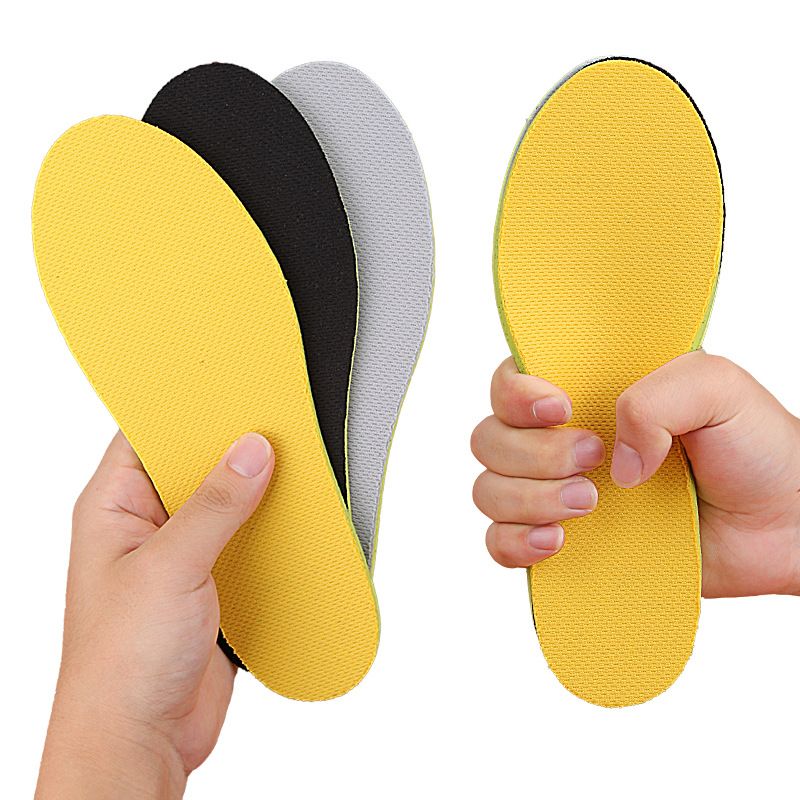 New Self-cutting Insoles For Women Men Mesh Breathable Shock-absorbing Sports Insole Adult Children Soft Memory Foam Shoe Pads