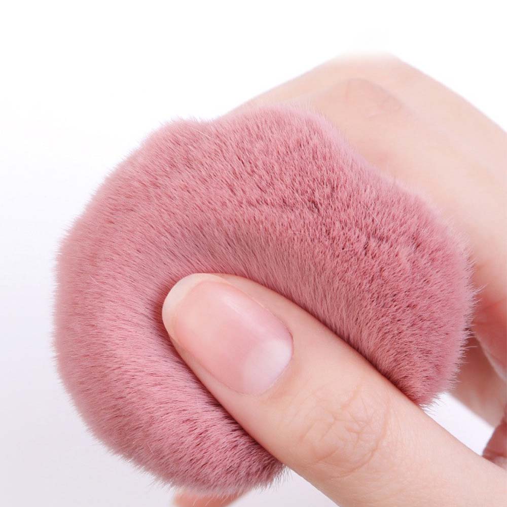Fluffy Loose Powder Blush Brushes Portable MINI Luxury Makeup Brush Travel Cosmetic Make Up Tools For Women Girls