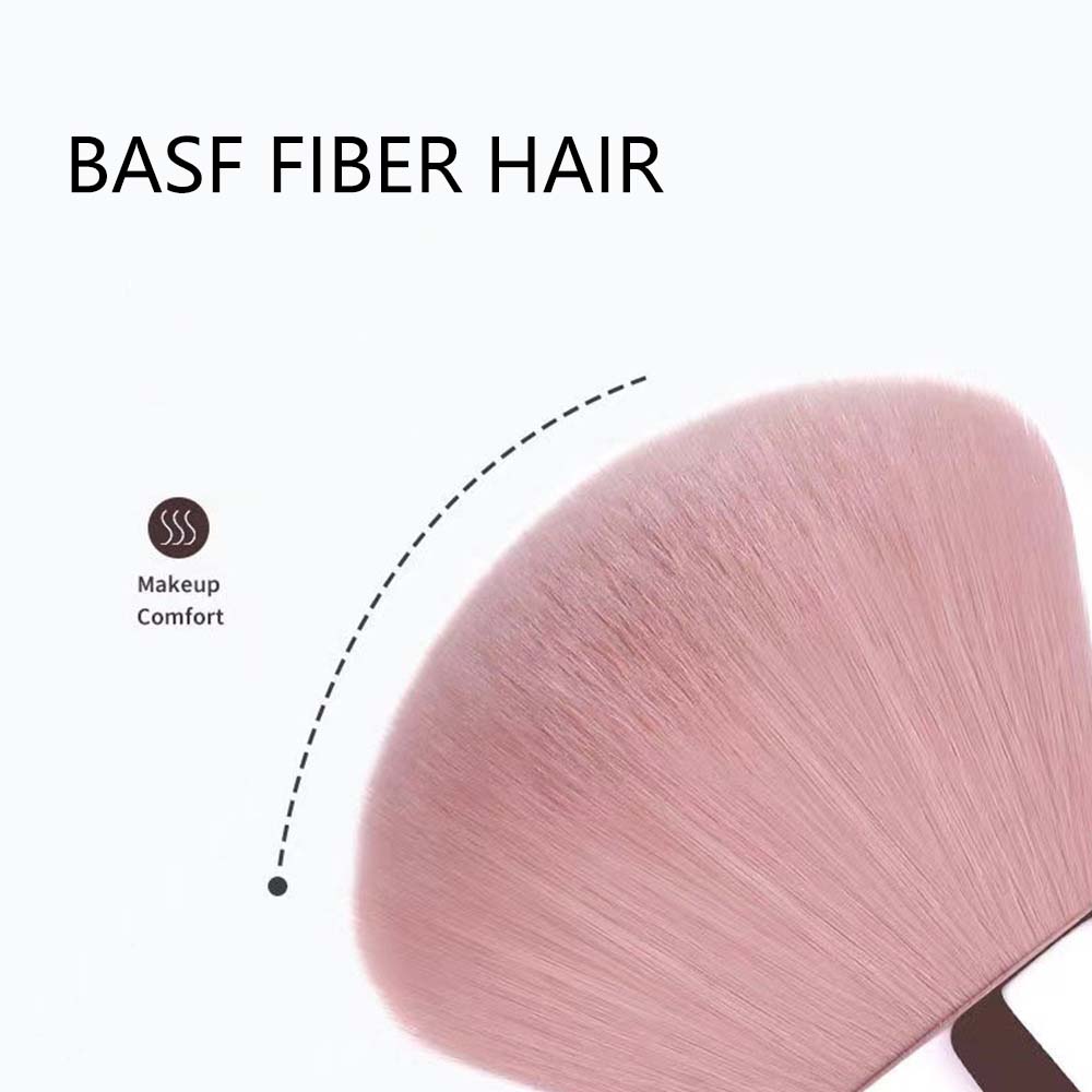 Fluffy Loose Powder Blush Brushes Portable MINI Luxury Makeup Brush Travel Cosmetic Make Up Tools For Women Girls