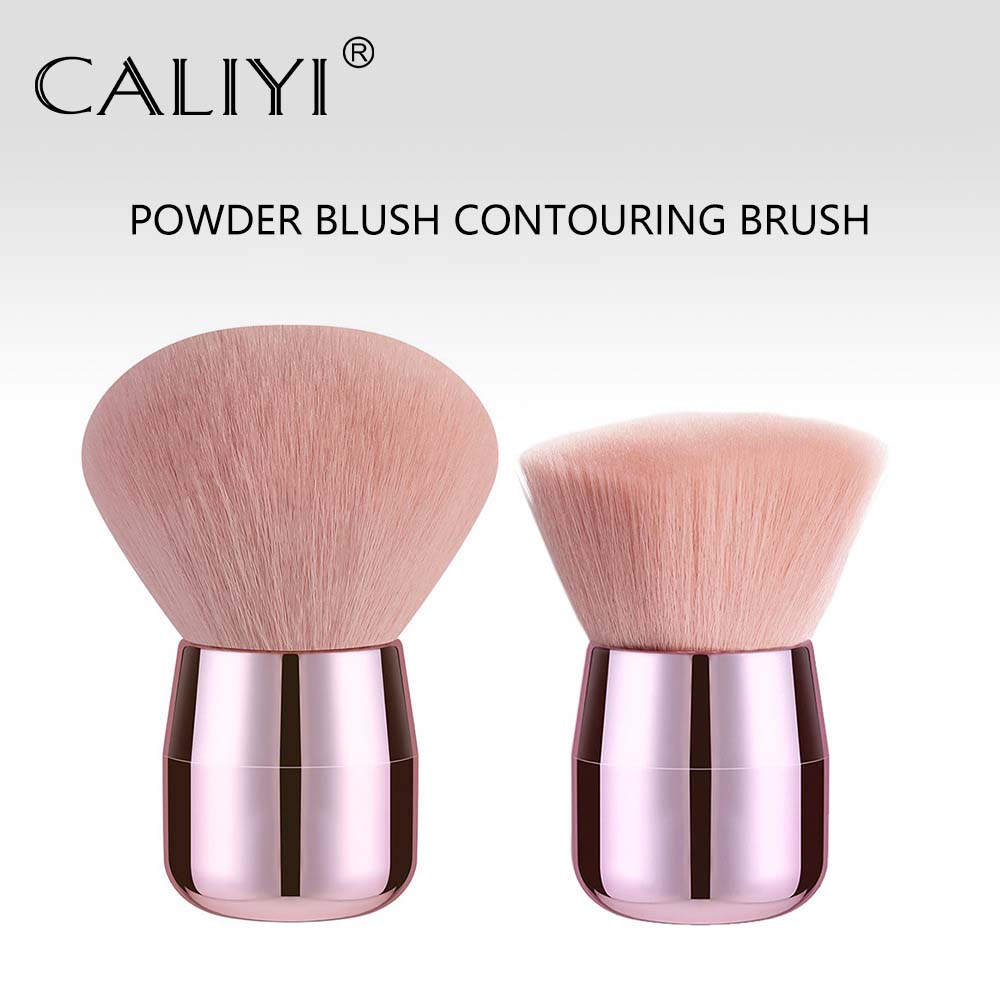 Fluffy Loose Powder Blush Brushes Portable MINI Luxury Makeup Brush Travel Cosmetic Make Up Tools For Women Girls