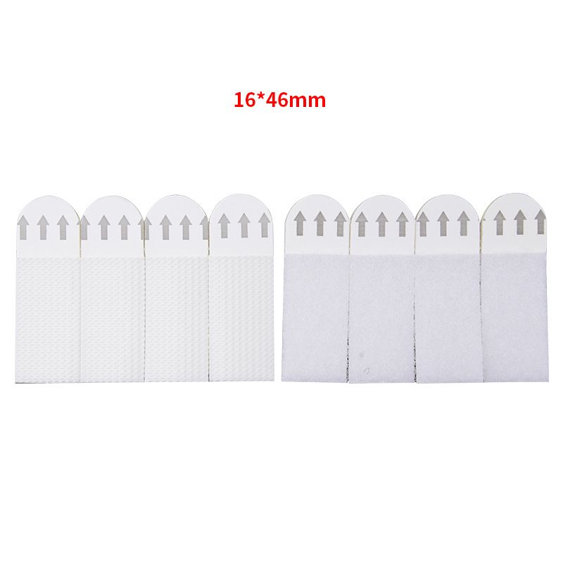 12pcs-Traceless and easy to pull adhesive Velcro for fixing photo frames, hanging pictures without leaving any adhesive