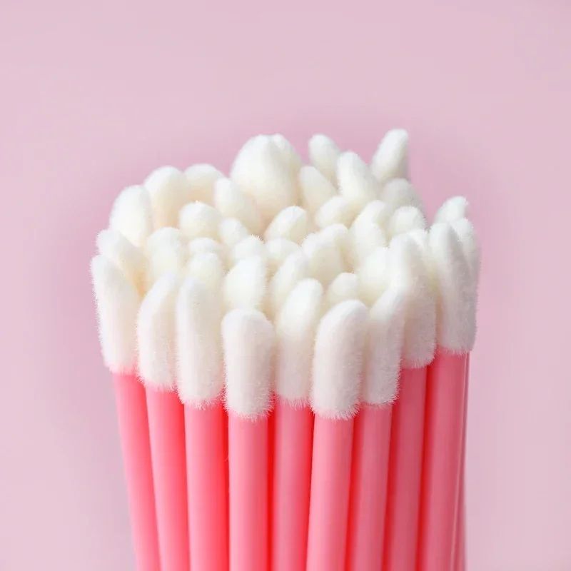 50/100PCS Wholesale Lipstick Gloss Wands Applicator Perfect Best Make Up Hotting makeup Disposable Lip Brush Women Accessories
