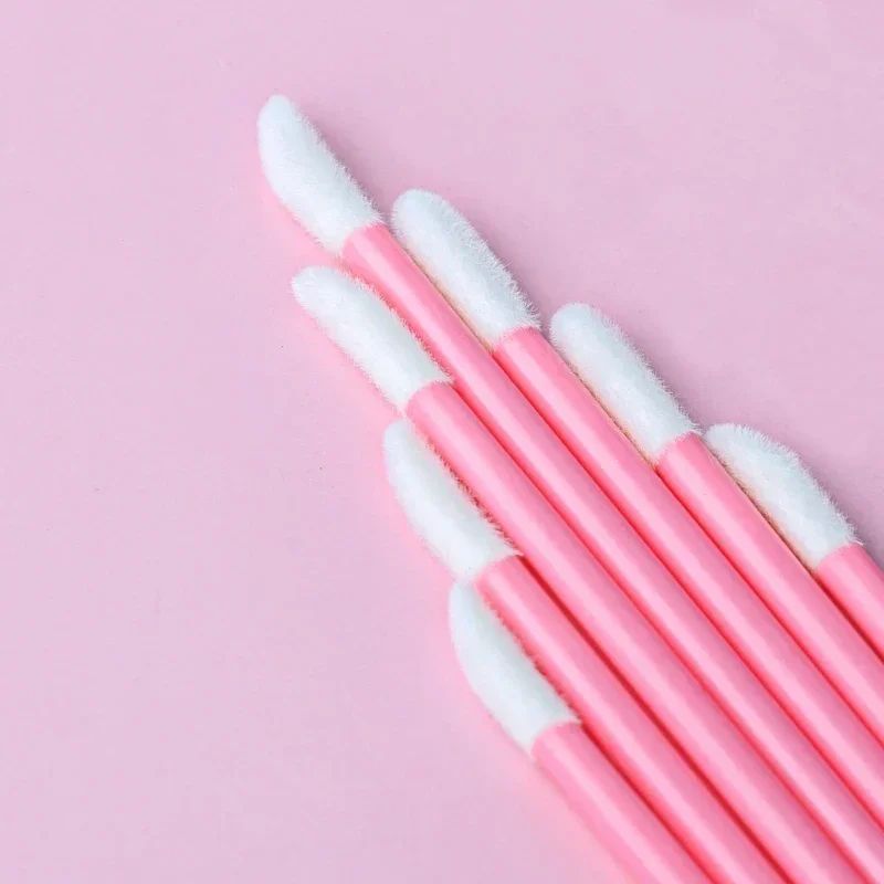 50/100PCS Wholesale Lipstick Gloss Wands Applicator Perfect Best Make Up Hotting makeup Disposable Lip Brush Women Accessories