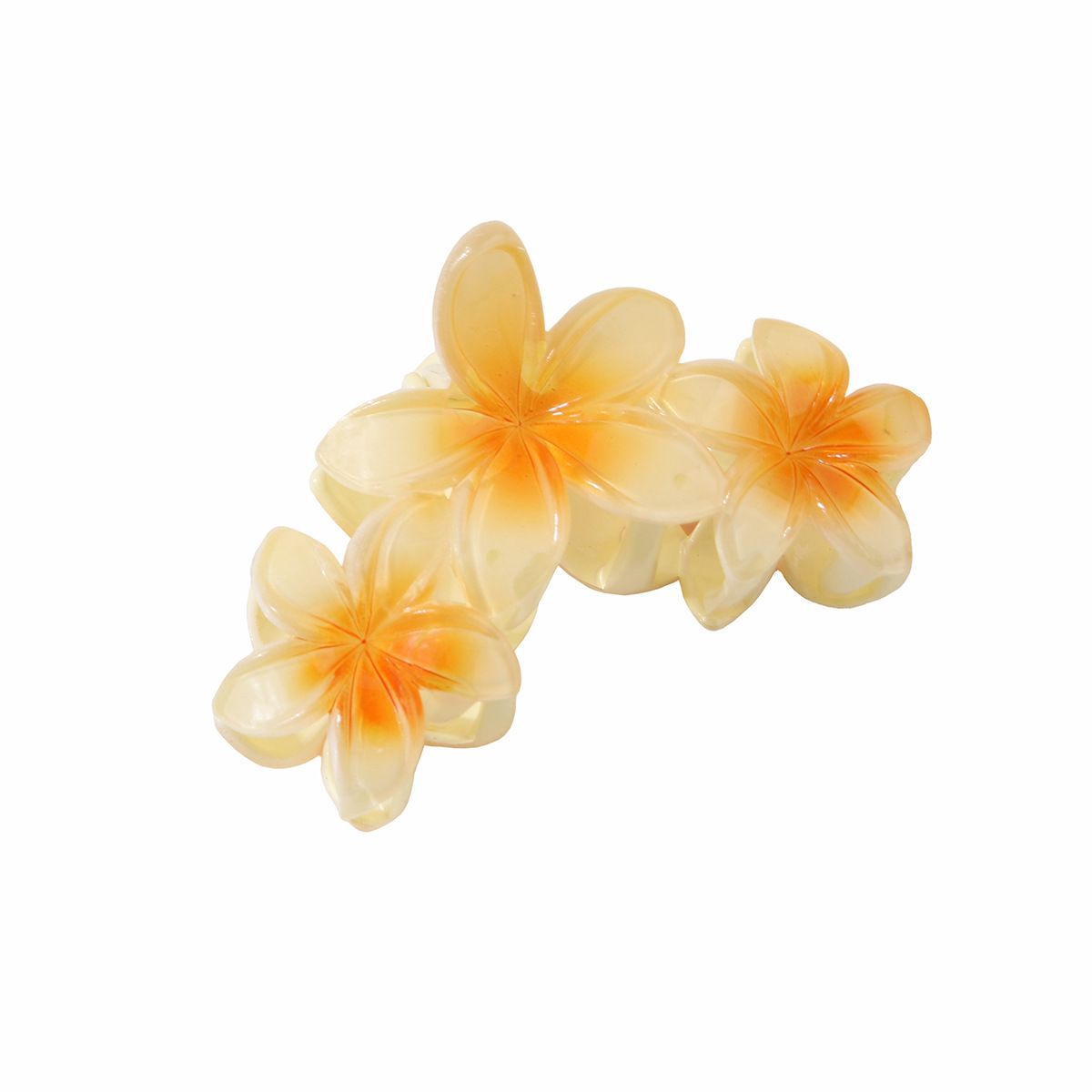 1pcs Candy colors large Flower Hair Clip for Women Elegant Temperament Shark Clip Fashionable Girl Hair claw