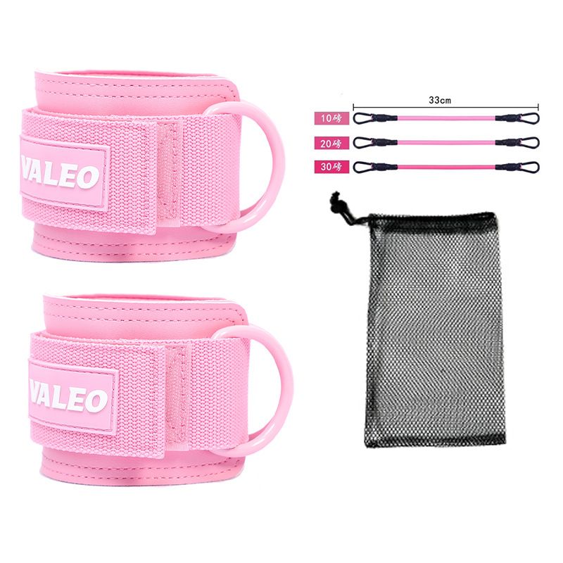 Resistance Bands Set Ankle Straps Adjustable Foot Support Padded Cuff Ankle Weight Leg Training Brace Yoga Sport Tool