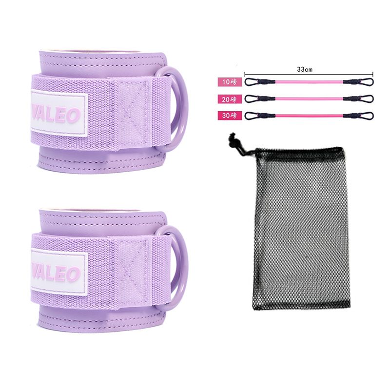 Resistance Bands Set Ankle Straps Adjustable Foot Support Padded Cuff Ankle Weight Leg Training Brace Yoga Sport Tool