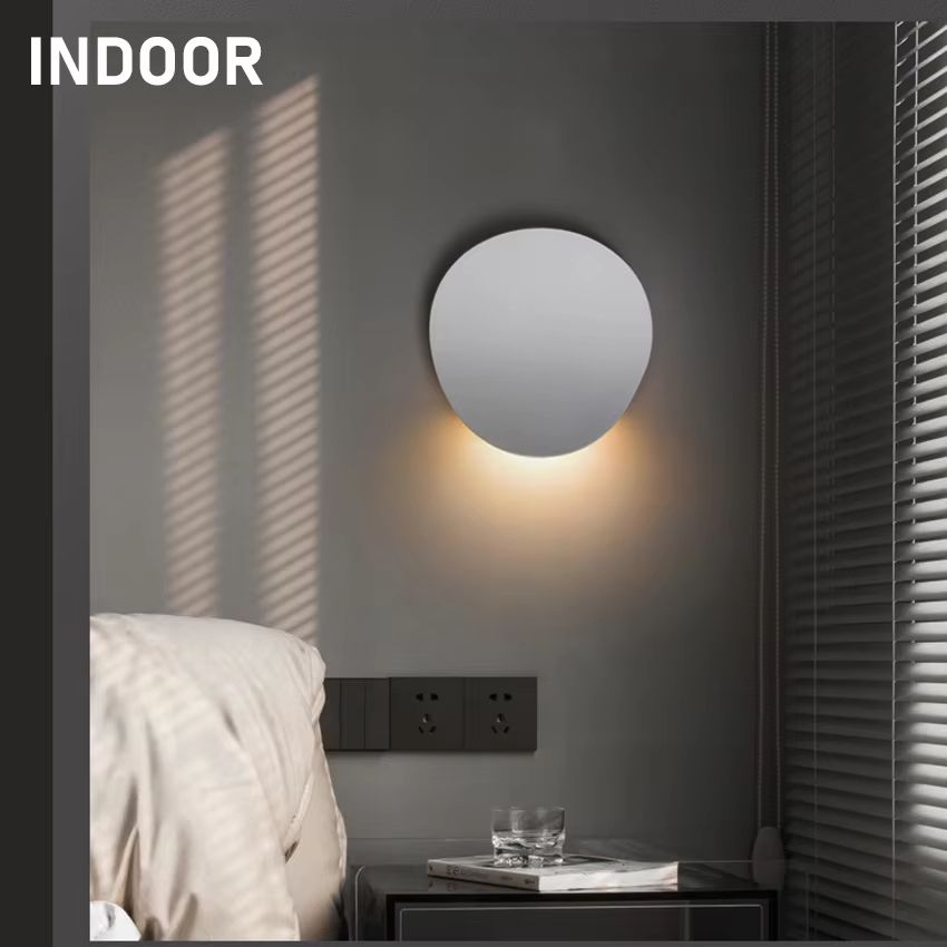 Modern LED Indoor Wall Lamp Aluminum Waterproof Creative Wall Lamp for Outdoor Garden Courtyard Decoration Lighting AC90-260V