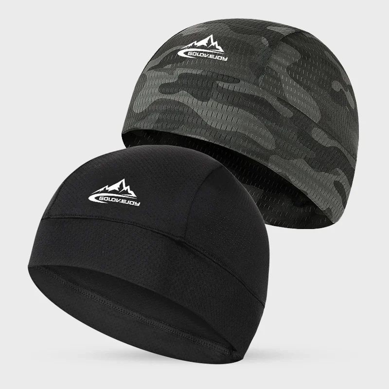Cooling Skull Cap Helmet Lining Breathable Sweat Wicking Cycling Sports Running Hat Comfortable Outdoor Hiking Cap Quick Dry Cap