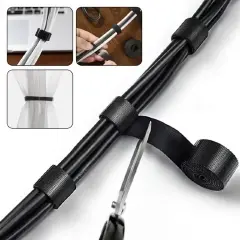 3/5M Cable Organizer Cable Management Wire Winder Tape Earphone Mouse Cord Management Ties Protector For iPhone Xiaomi Samsung