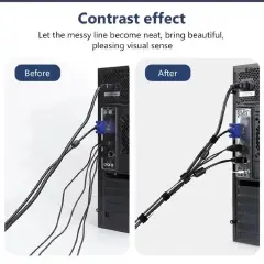 3/5M Cable Organizer Cable Management Wire Winder Tape Earphone Mouse Cord Management Ties Protector For iPhone Xiaomi Samsung