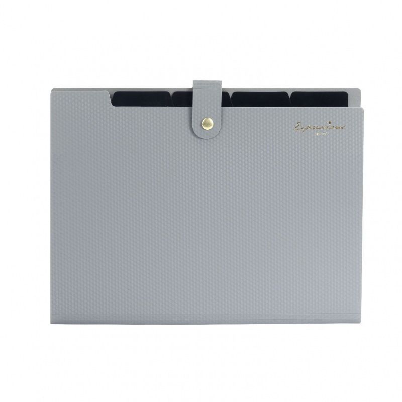 Expanding File Folder,5 Pocket Folders for Documents,Portable Paper Organizer for School Office Supplies,A4 Size