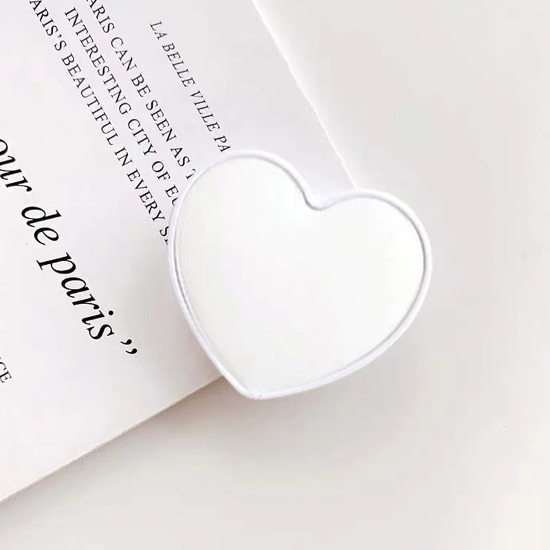 Heart Shaped Phone Socket Holder Finger Grip Bracket Support Telephone for IPhone 15 14 13 Samsung Pocket Socket Stand