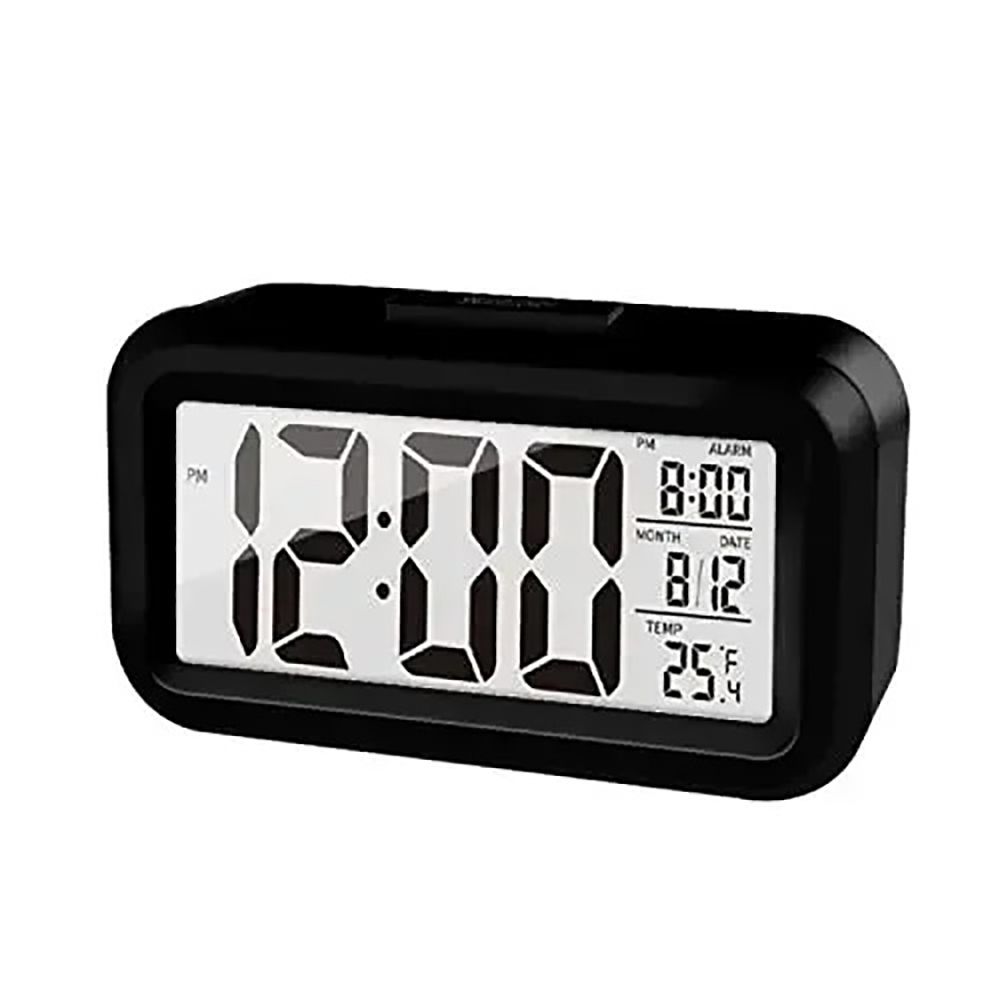 LED Digital Alarm Clock Backlight Snooze Data Time Calendar Desktop Multifunction Electronic Backlight Table Clock