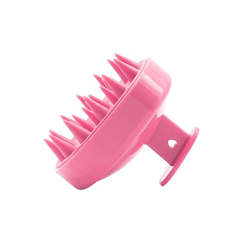 Silicone Shampoo Scalp Hair Massager Head Body Scalp Massage Brush Scalp Massage Brush Comb Magic Handle Brush Spa Massage Brush