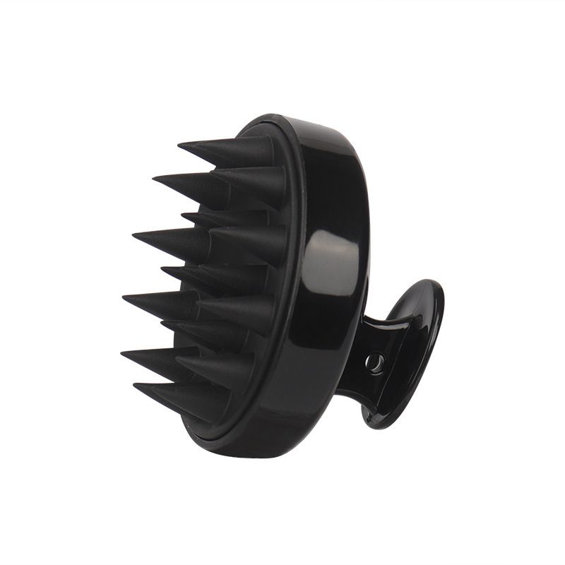 Silicone Shampoo Scalp Hair Massager Head Body Scalp Massage Brush Scalp Massage Brush Comb Magic Handle Brush Spa Massage Brush