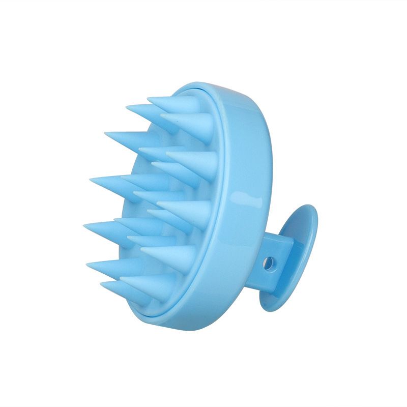 Silicone Shampoo Scalp Hair Massager Head Body Scalp Massage Brush Scalp Massage Brush Comb Magic Handle Brush Spa Massage Brush