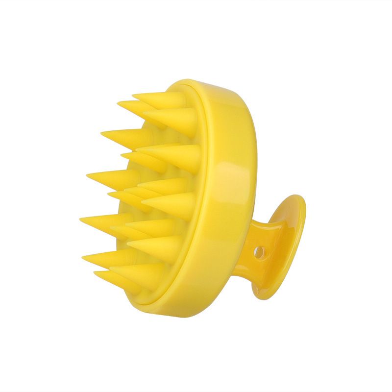 Silicone Shampoo Scalp Hair Massager Head Body Scalp Massage Brush Scalp Massage Brush Comb Magic Handle Brush Spa Massage Brush