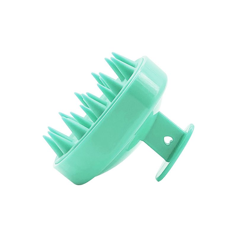 Silicone Shampoo Scalp Hair Massager Head Body Scalp Massage Brush Scalp Massage Brush Comb Magic Handle Brush Spa Massage Brush