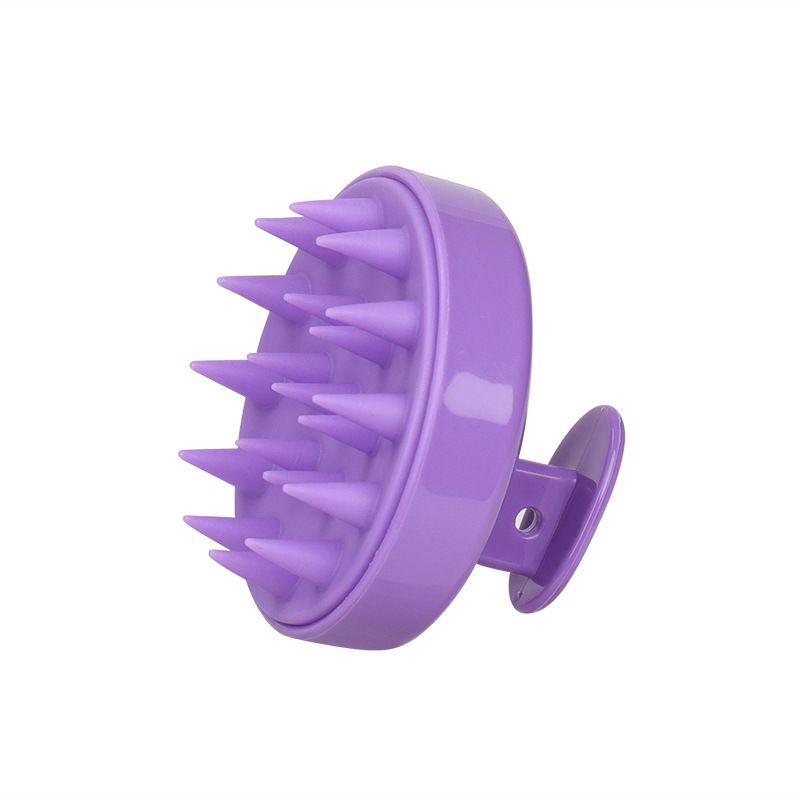 Silicone Shampoo Scalp Hair Massager Head Body Scalp Massage Brush Scalp Massage Brush Comb Magic Handle Brush Spa Massage Brush