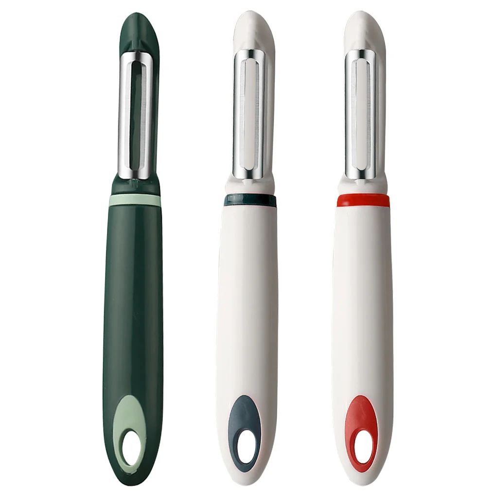 Kitchen Potato Peeler Stainless Steel Vegetables Planer Tomato Melon Ergonomic Handle Scraper Peeg Tool