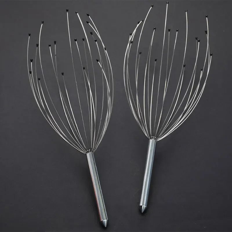 Aluminum Handle Head Massager Head Scratching Octopus Scalp Non Soul Extractor Divine Tool For Extracting Healthy And Healthy Hair