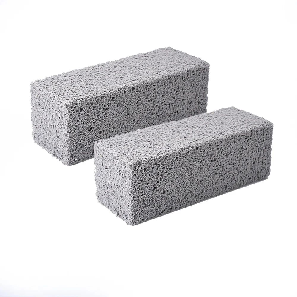 1pc BBQ Grill Cleaning Brush Brick Block Barbecue Cleaning Stone Pumice Brick For Barbecue Rack Outdoor Kitchen BBQ Tools