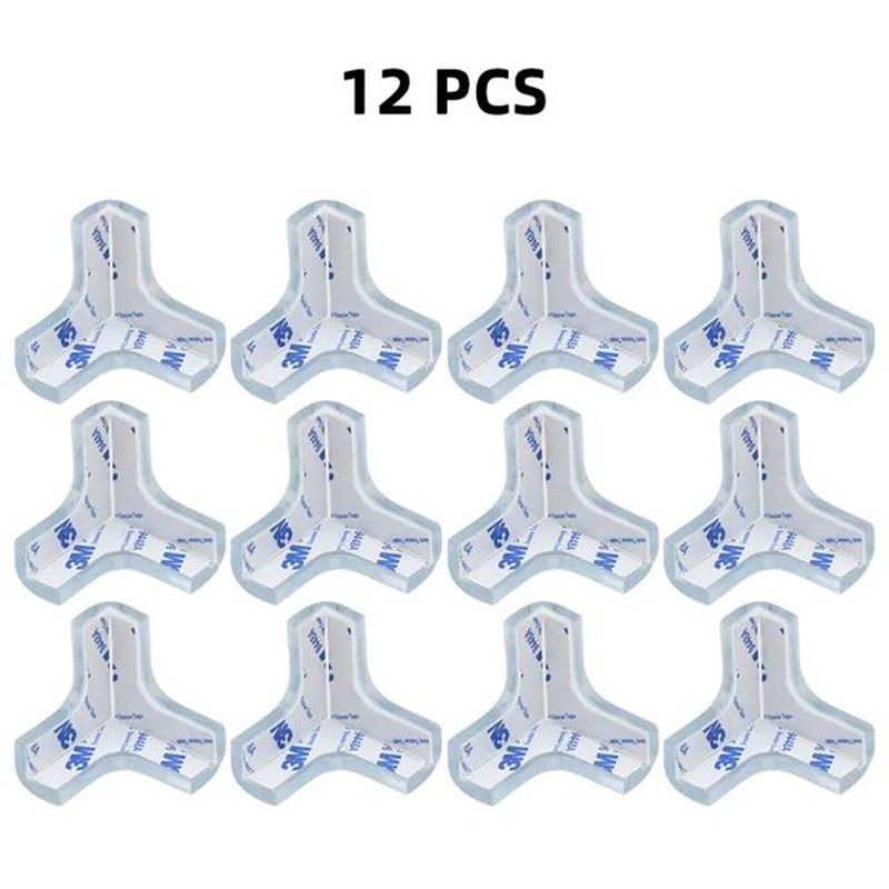 Child Baby Safety Silicone Protector Table Soft Transparent Children Anti Collision Table Corner Edge Protection Cover