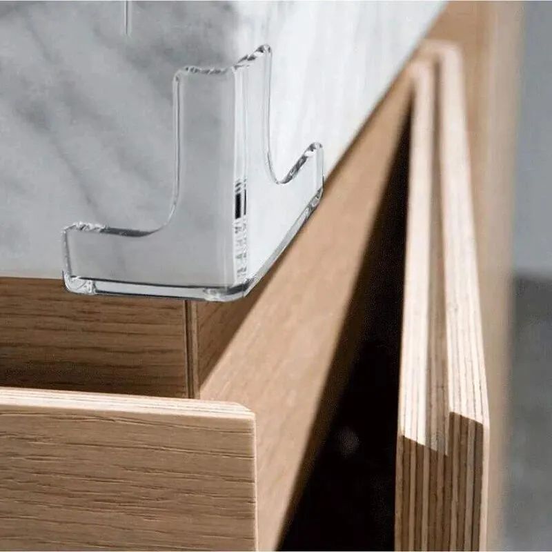 10pcs Baby Safety Silicone Protector Table Furnitur Kids Desk Corner Edge Protection Cover Children Soft Anticollision Guards