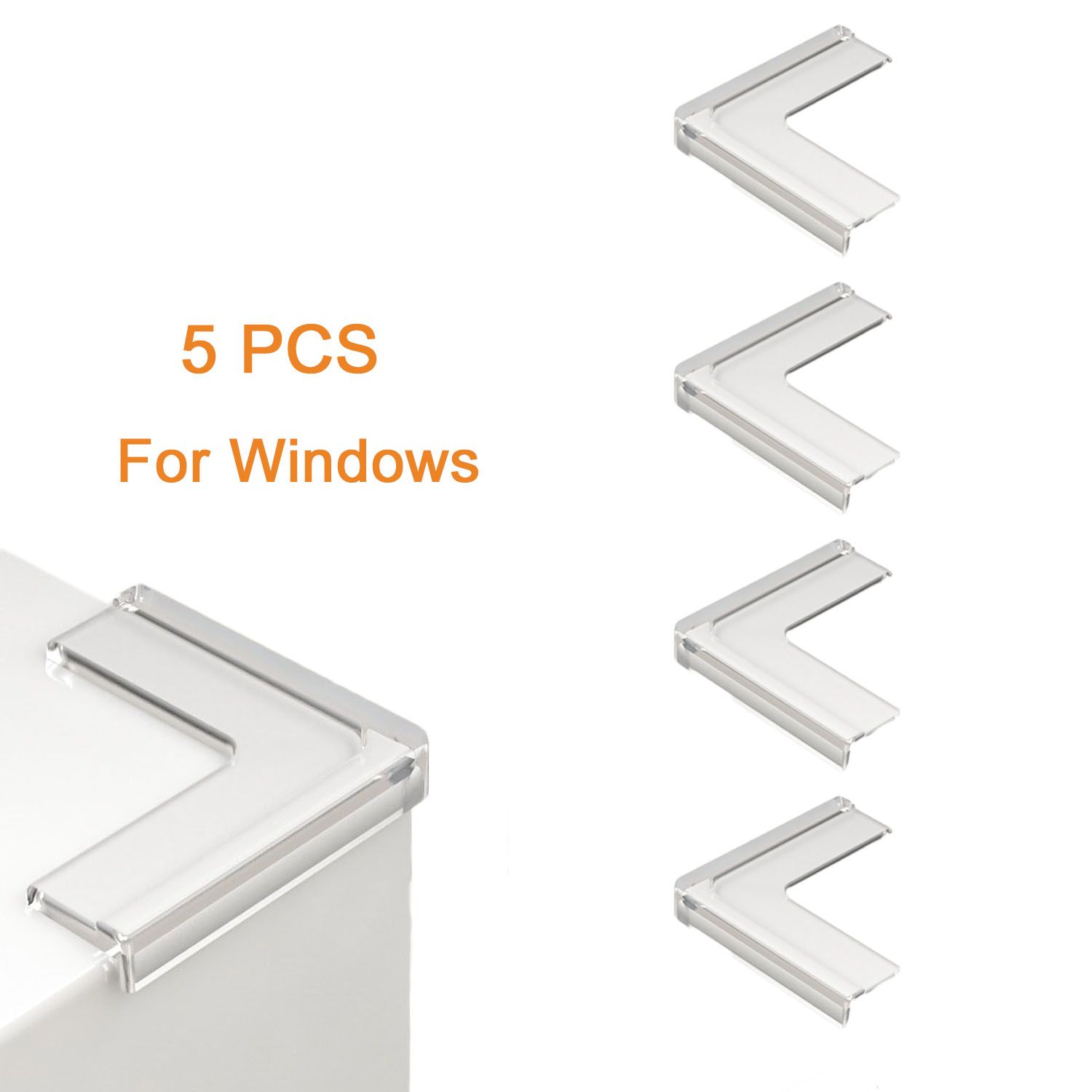 5pcs/10pcs Baby Safety Silicone Protector Table Corner Edge Protection Cover Electric Socket Children Anticollision Guards