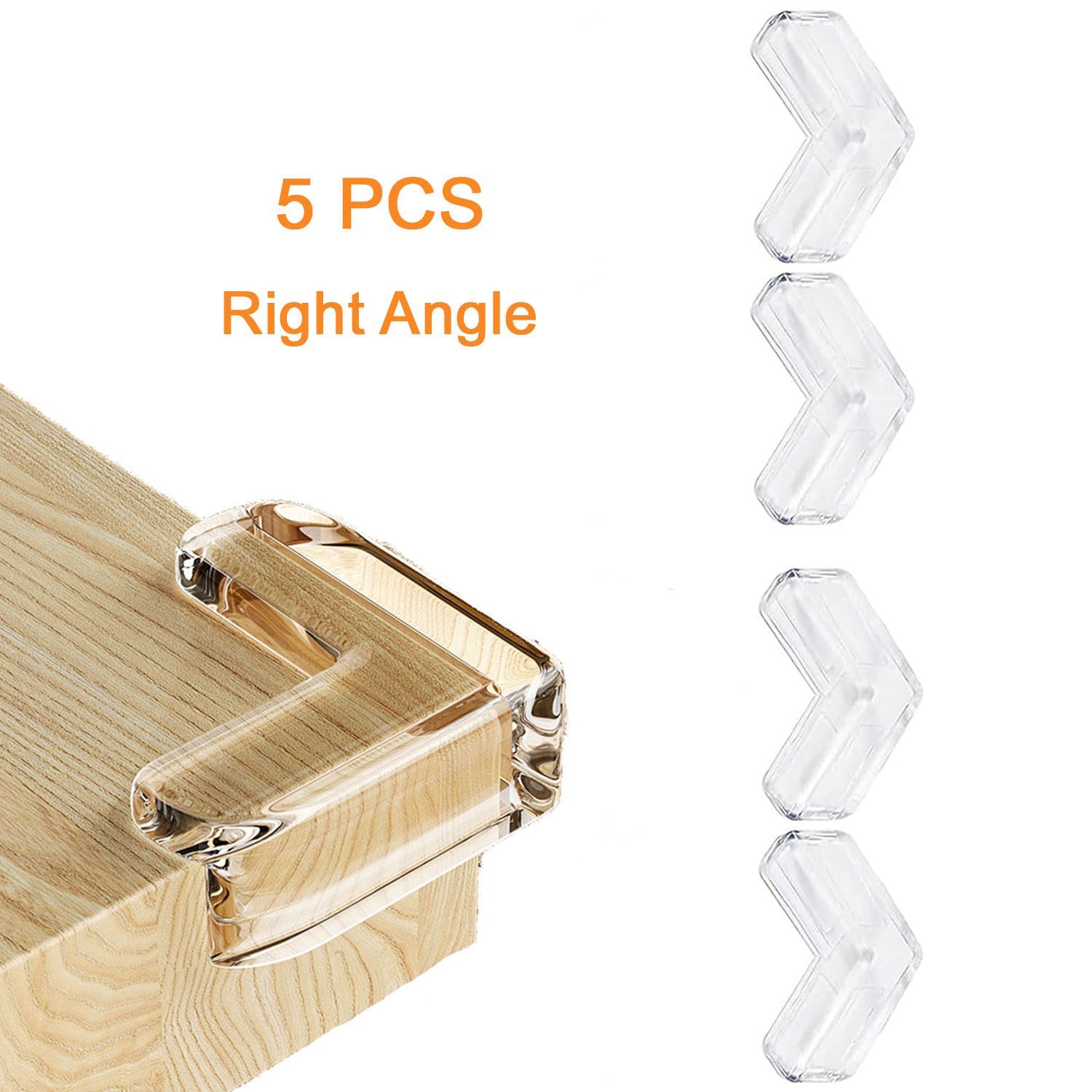 5pcs/10pcs Baby Safety Silicone Protector Table Corner Edge Protection Cover Electric Socket Children Anticollision Guards