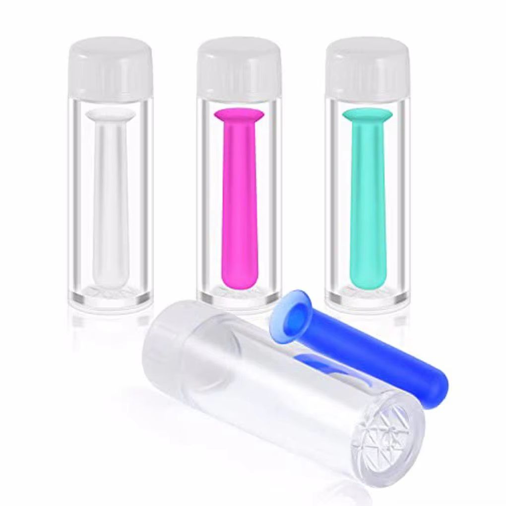 4 Pieces Contacts Lens Inserter Extractor Suction Stick Pocket Party Lenses Applicator Storage Container Box Organizer