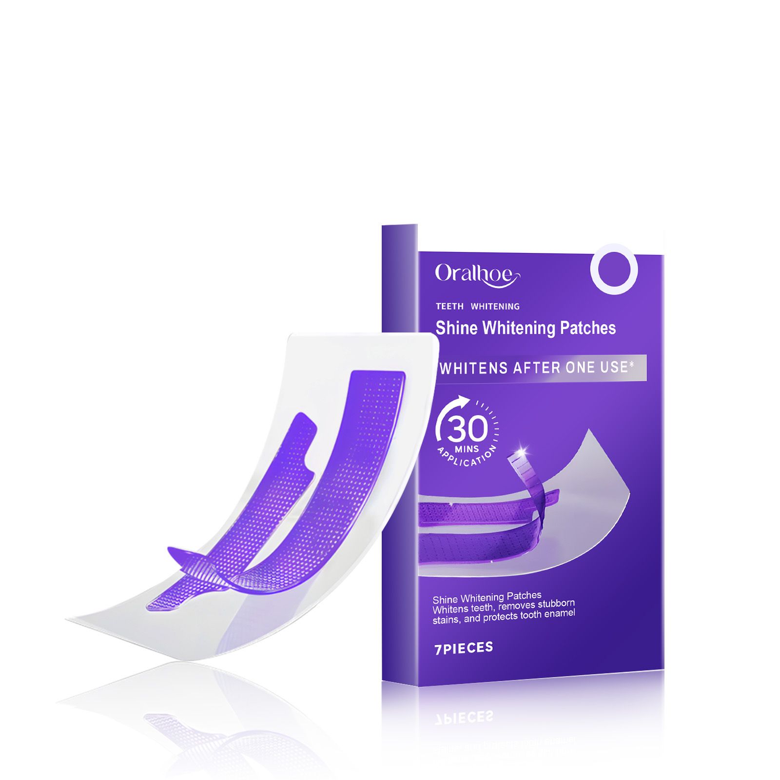Tooth cleaning patches, tooth cleaning, tooth care, dental patches, gentle cleaning, daily care