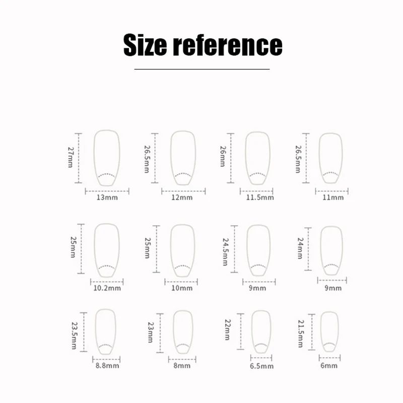 24pcs Coffin Shaped Fake Nails Summer Pink White Bow Design French White Edge Flash Diamond High Saturation Full Coverage False Nails view 4