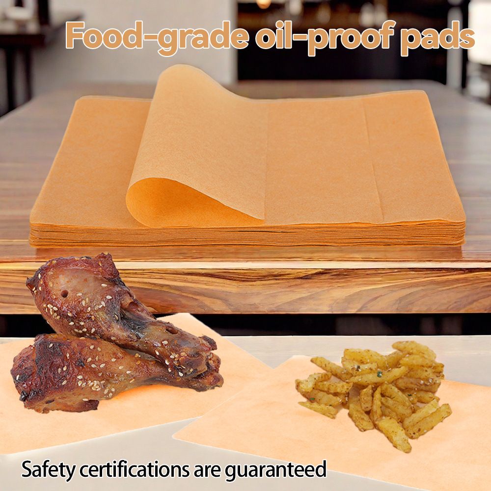 Disposable baking paper, air fryer oil-proof pad paper, multi-purpose baking food-grade pad paper