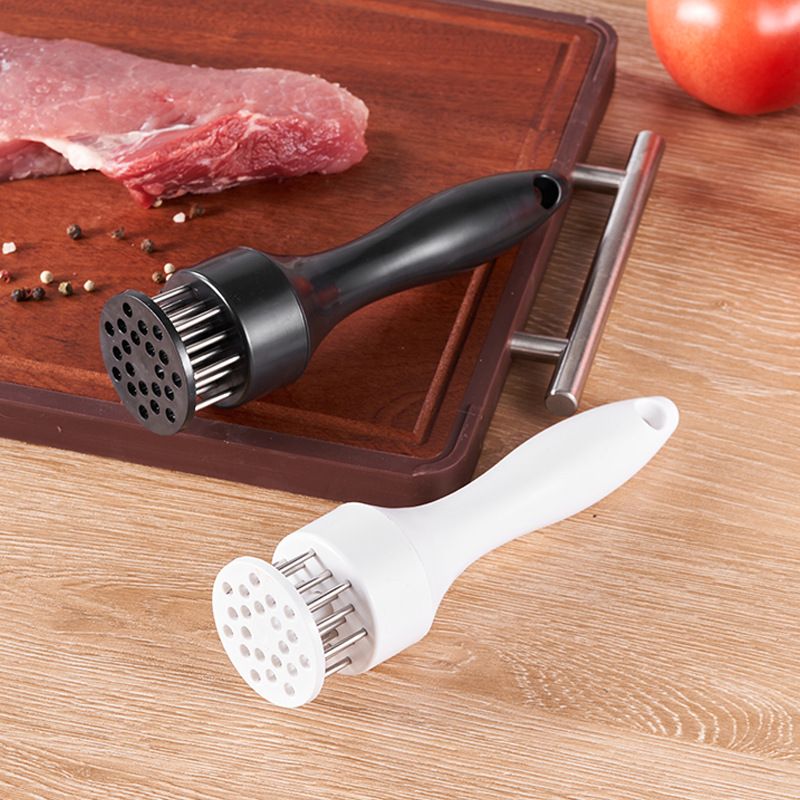 Hot selling kitchen cooking tools multifunctional manual meat piercer stainless steel barbecue auxiliary tools Tenderizer Needle 16-pin