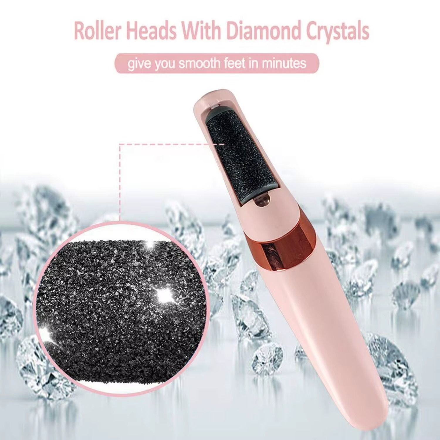 Electric Foot Grinder Automatic Foot Callus Rubbing Pedicure Dead Skin Callus Remover for Foot Rechargeable Foot Beauty Machine