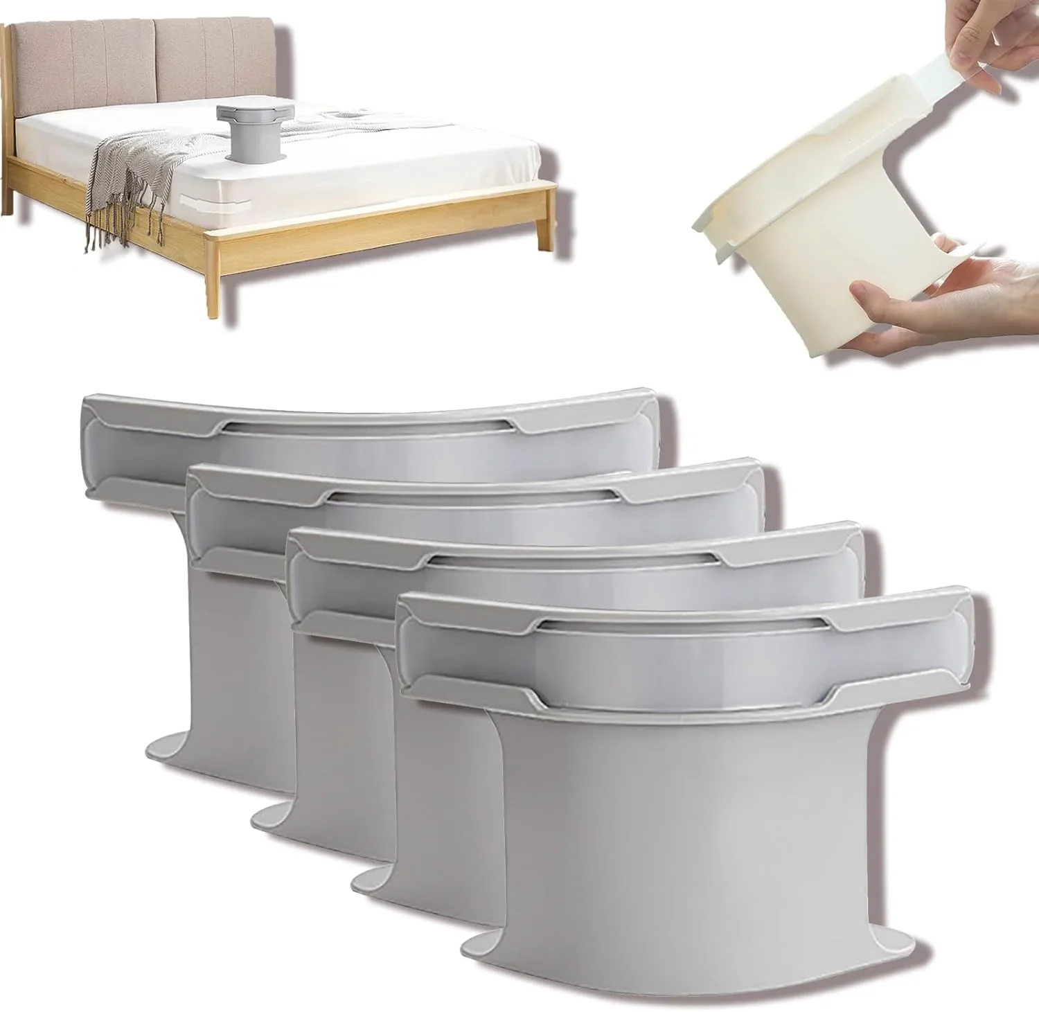 4pcs/set Heavy Duty Bedsheet Corner Tightener Bed Sheet Retainer with Anti-Slip Design for Home Cleanliness, Easy Installation