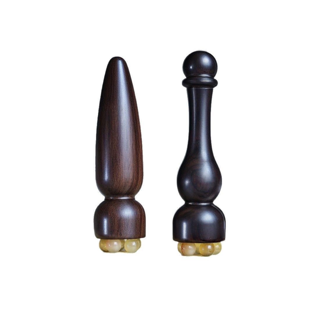 Healthy Solid Wood Facial Massage Device Facial Beauty Tool for Eye Muscle Stimulation Skin Care Equipment