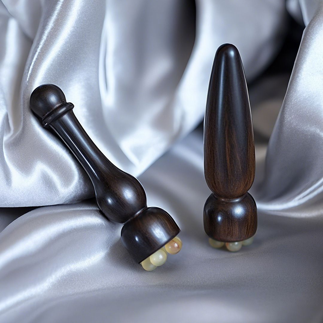 Healthy Solid Wood Facial Massage Device Facial Beauty Tool for Eye Muscle Stimulation Skin Care Equipment