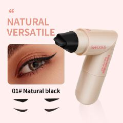 Love Eyeline Stamp Waterproof Sweat-Resistant Long-lasting Bendable and Convenient Eyeliner Pen for Face Makeup
