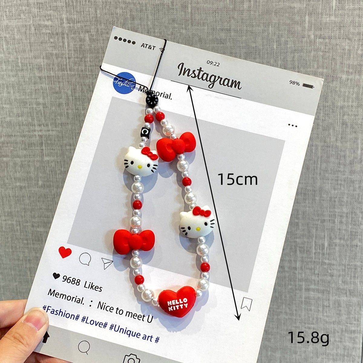 The cute and fun red phone  charms can be used as a hanging chain for keys, cameras, bags, etc.