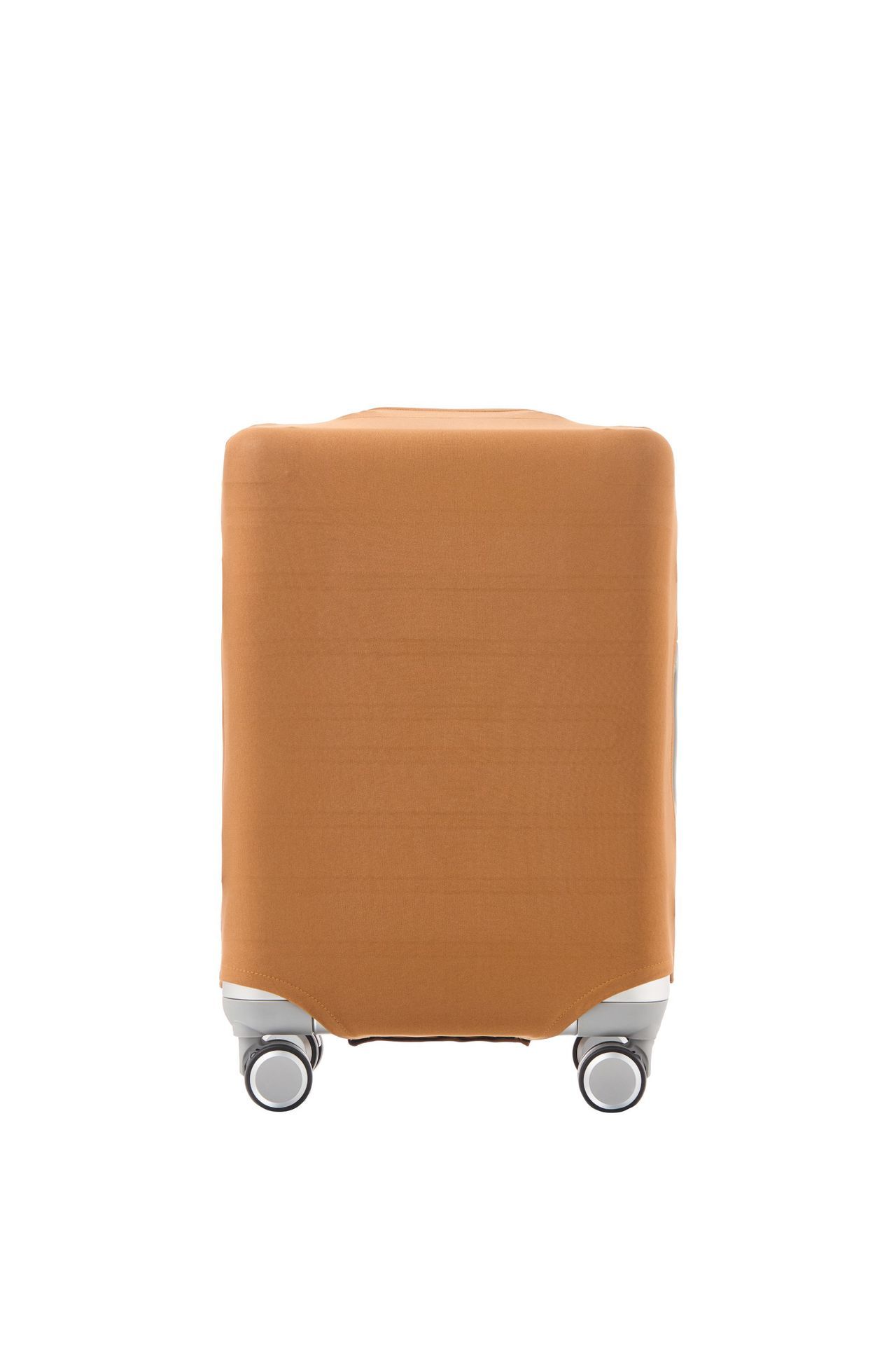 Luggage case protective cover, elastic fabric leather luggage cover, travel handle luggage dust cover
