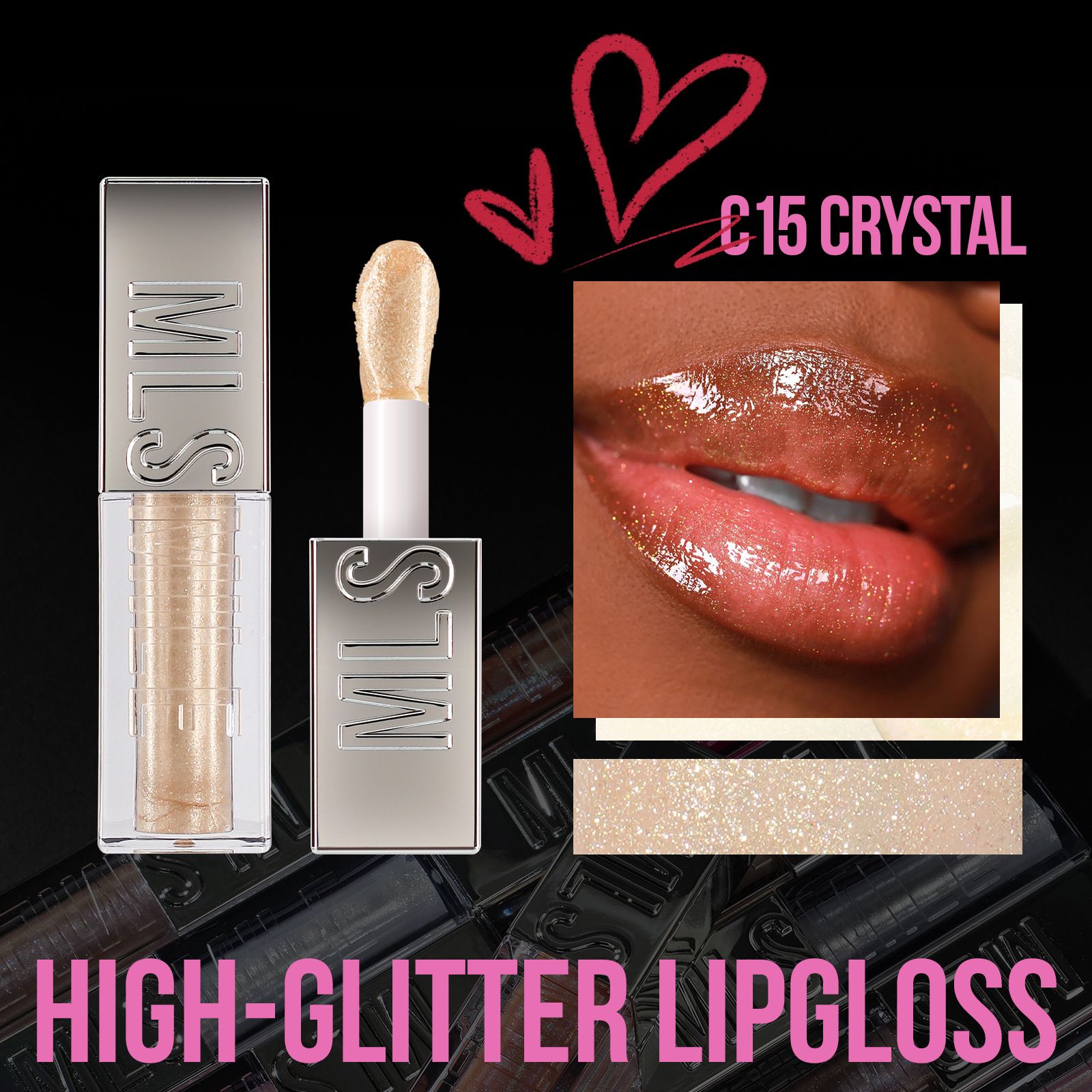 Flash-shining mirror surface lip gloss, transparent and luminous lip balm, lipstick, moisturizing and hydrating lip oil view 4