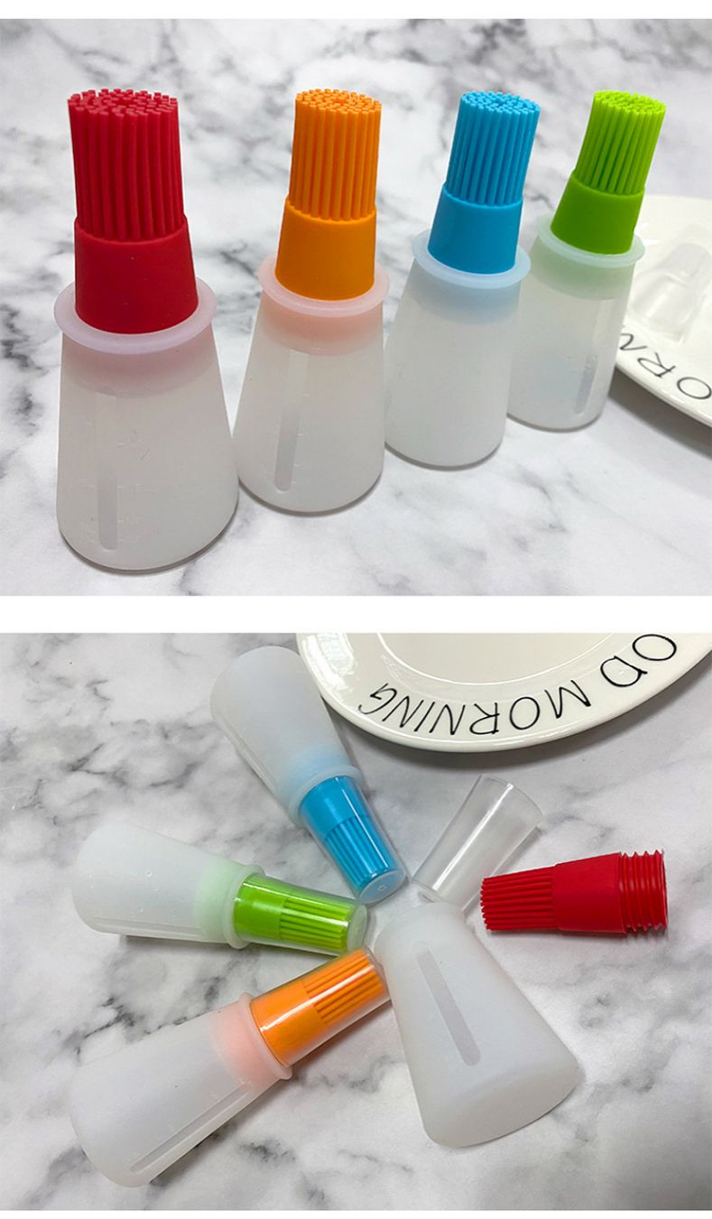 Pastry is Applied, Silica Gel Edible Oil Brush, Small Butter Sauce Package, Suitable for Barbecue and Baking