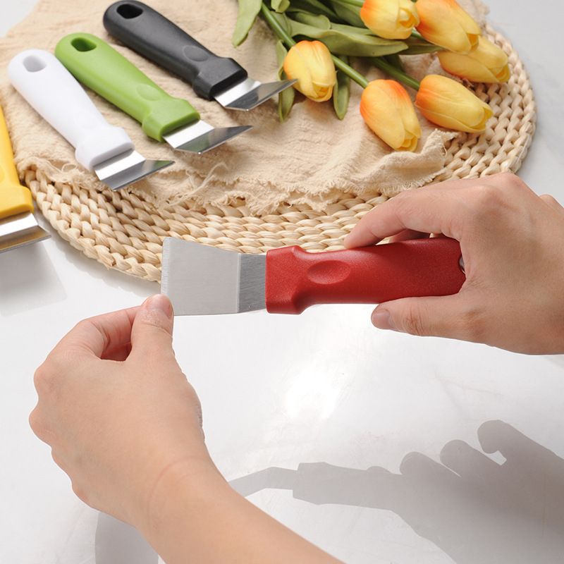 Multipurpose Kitchen Cleaning Spatula, Kitchen Cleaning Shovel Refrigerator defrosting Shovel, Stainless Steel Oil Fume Removal ice Shovel,Clean Stubborn Dirt Spatula